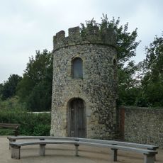 Round Tower In Priory Grounds