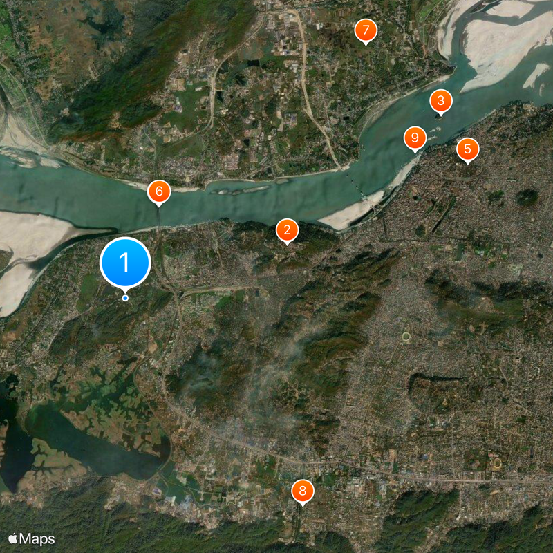 Gauhati University Map