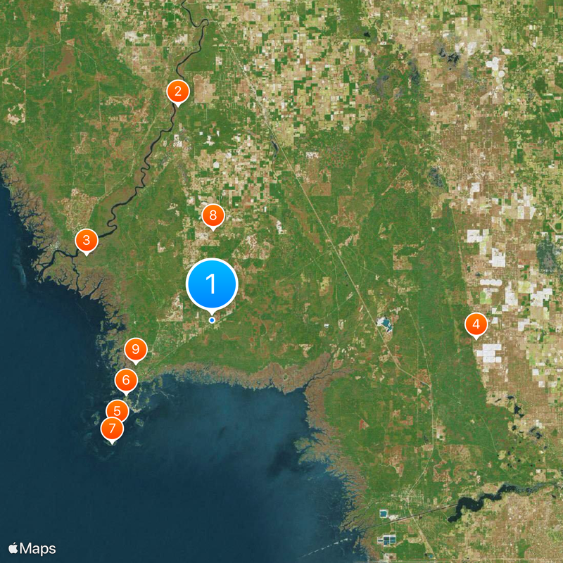 Rosewood Map