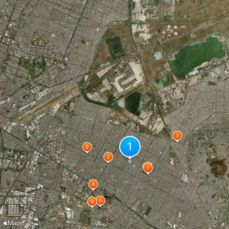 Nezahualcóyotl Mapa