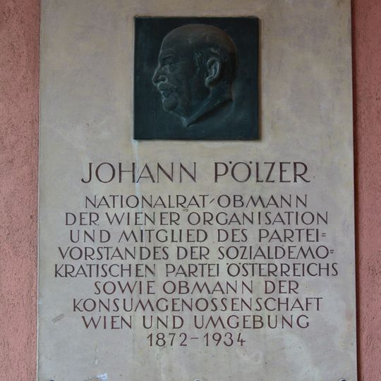 Gedenktafel Johann Pölzer