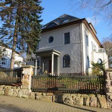 Villa mit Garten und Einfriedung Guerickestraße 26