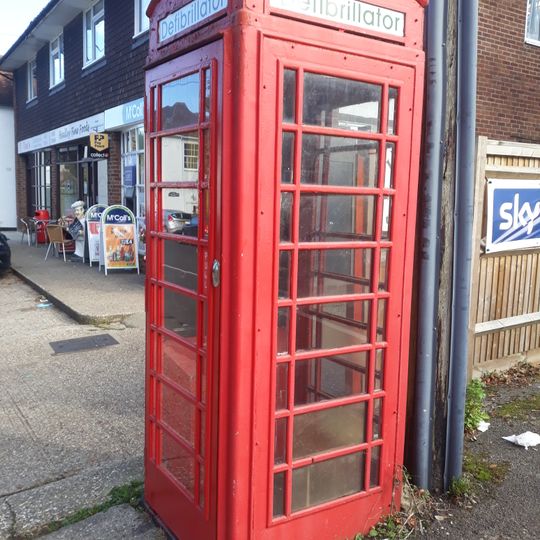 K6 Telephone Kiosk To North Of The Holly Bush Public House
