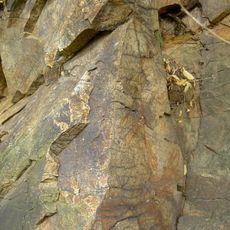 Felsaufschlüsse am Bahnhof Cham