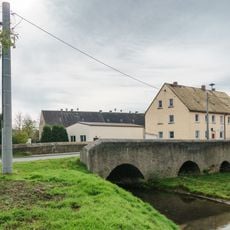 Arch bridge over the Luppa Wellerswalde