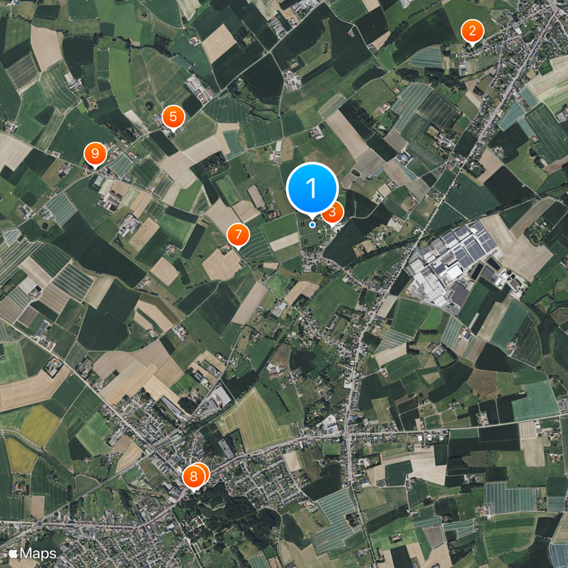 Tyne Cot Cemetery Map