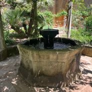 Fountain of the medieval garden