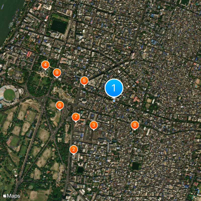 Socialist Unity Centre of India Map