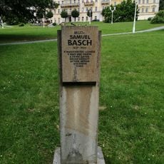 Monument to MUDr. Samuel Basch in Marian Spa Town