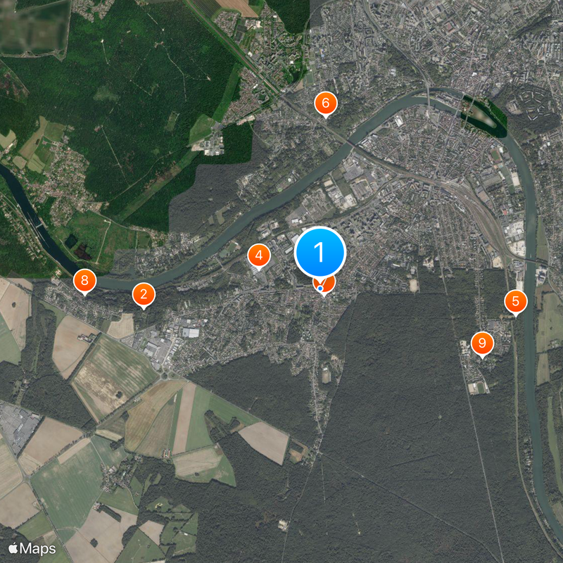 Dammarie-les-Lys Map