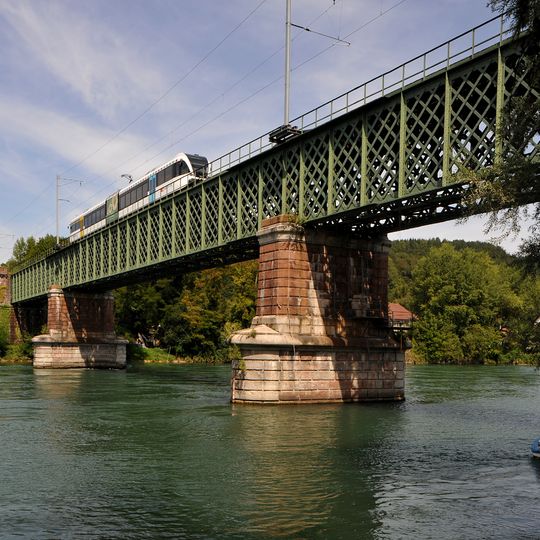 Railroad viaduct Koblenz-Waldshut