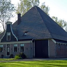 Stolpboerderij van het afgeleide Westfriese type