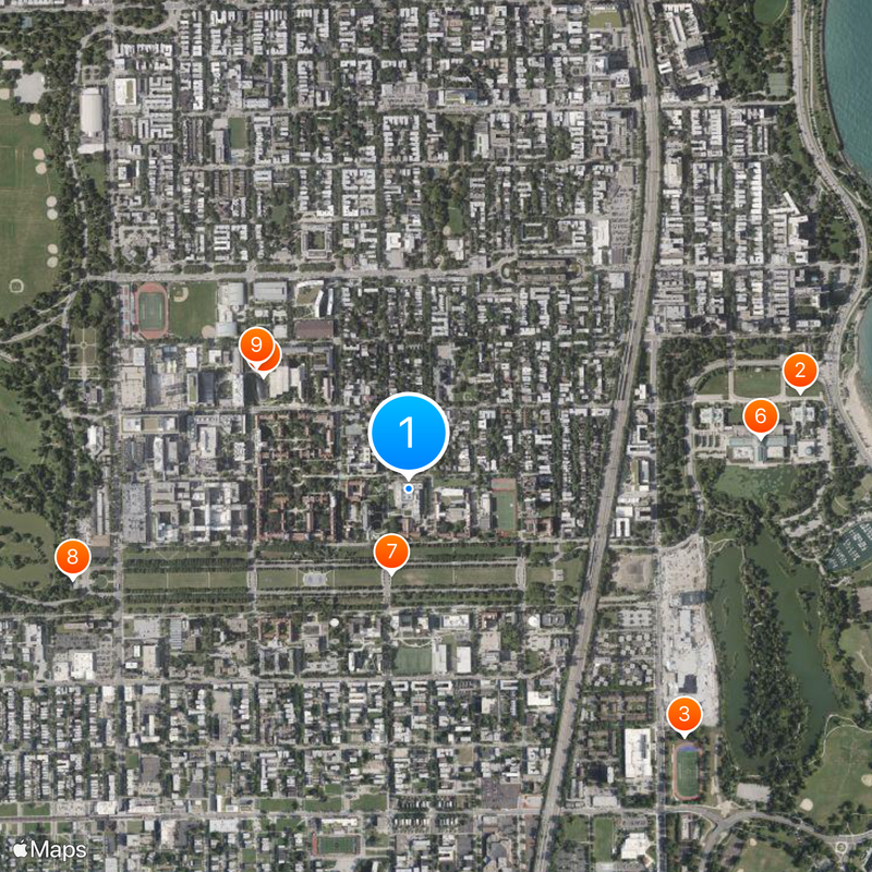 Booth School of Business Map