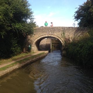 Oxford Canal Bridge At Pigeons Lock
