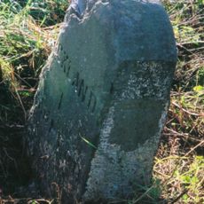 Milestone, Buckland Marsh; Gore Farm