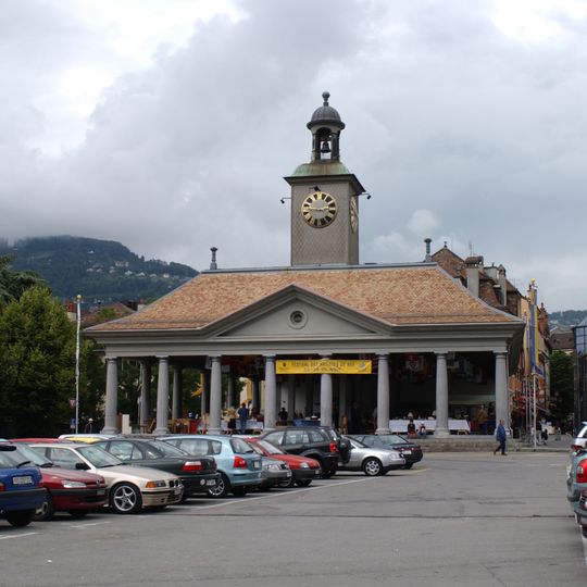 Marktplatz in Vevey