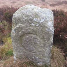 Boundary Stone At Ngr Ny 87704934