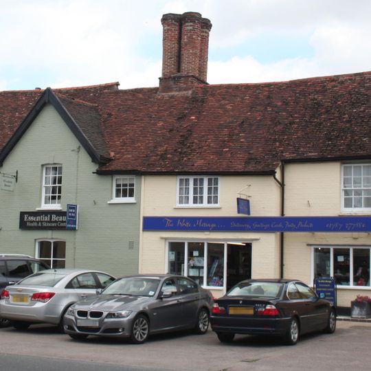 South part of Melford Galleries and garage premises