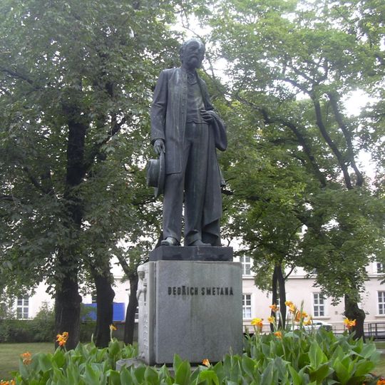Statue of Bedřich Smetana in Prostějov
