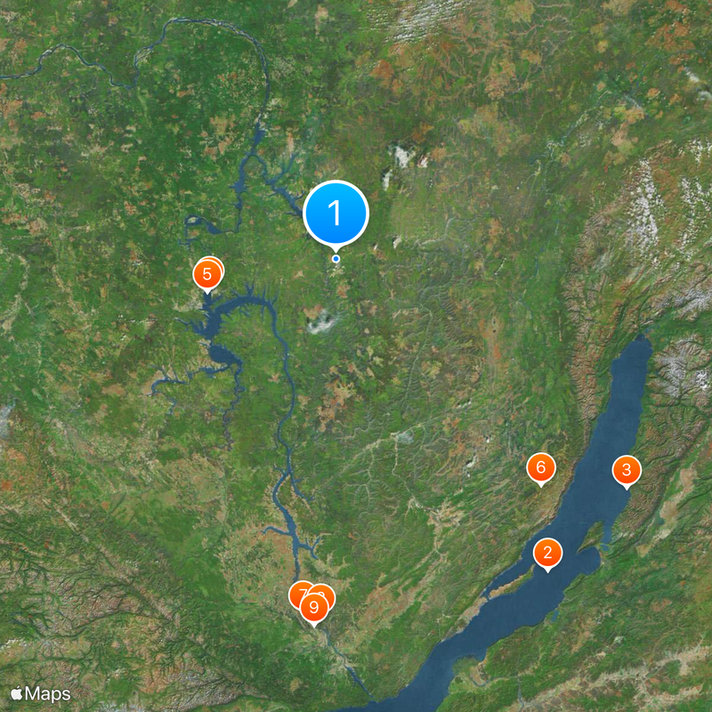 Zheleznogorsk-Ilimsky Map