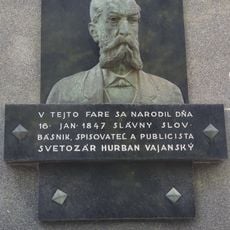 Pamätná fara, tabuľa pamätná I.