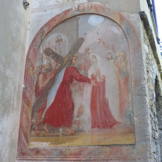 Gesù incontra sua madre