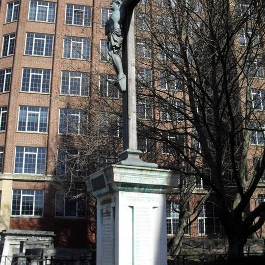 War memorial at St John's Church, Waterloo