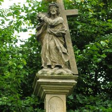 Jesus Christ column, Jesus bearing the Cross