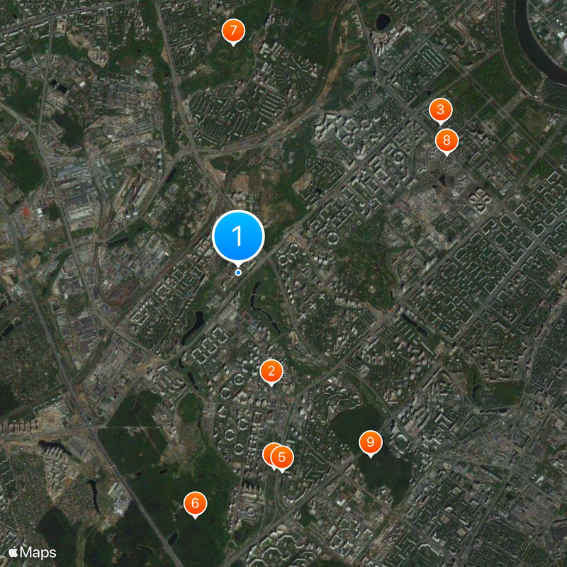 Academy of the Federal Security Service of the Russian Federation Map