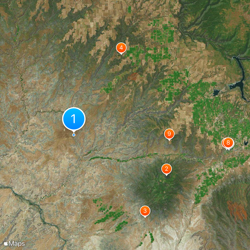 Hovenweep National Monument Map