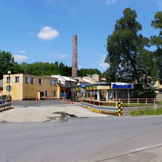 Bridge to the Buzuluk factory in Komárov