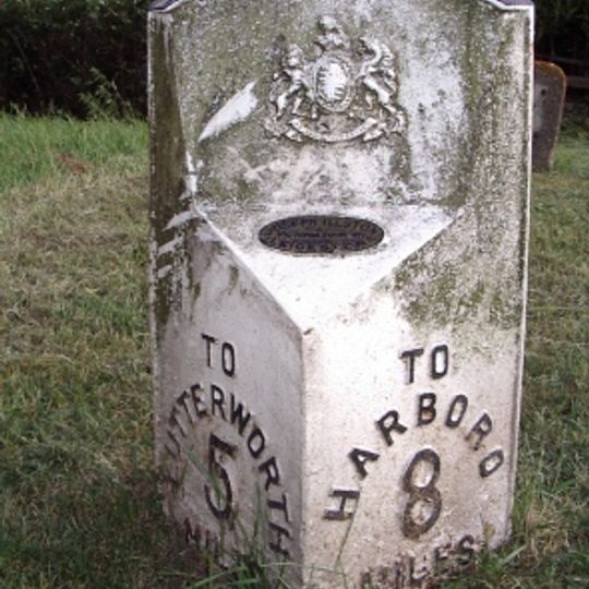 Milepost At Sp 618 836