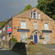 The Fountain Public House And Two Attached Cottages To West