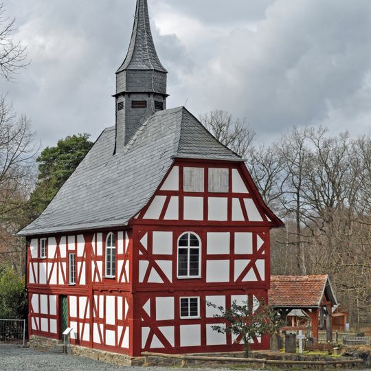 Fachwerkkapelle aus Niederhörlen