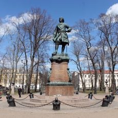Monument to Peter the Great in Kronstadt
