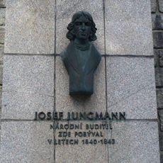 Pamětní deska Josefa Jungmana v Lázních Libverda