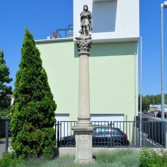 Figurenbildstock, Rochussäule