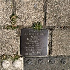 Stolperstein dedicated to August Paurat