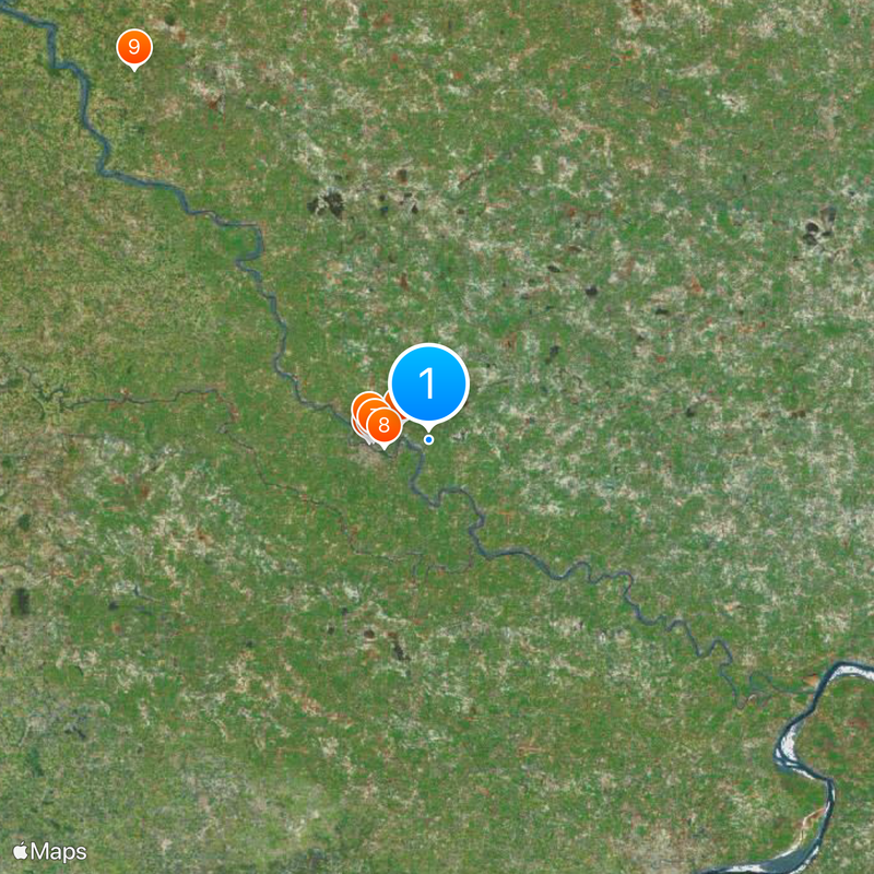 Jaunpur district Map