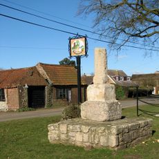 Village cross, 30m south of Cross Hill Farm