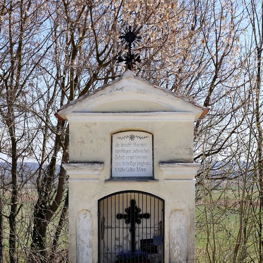 Flur-/Wegkapelle, Schmiedkreuz