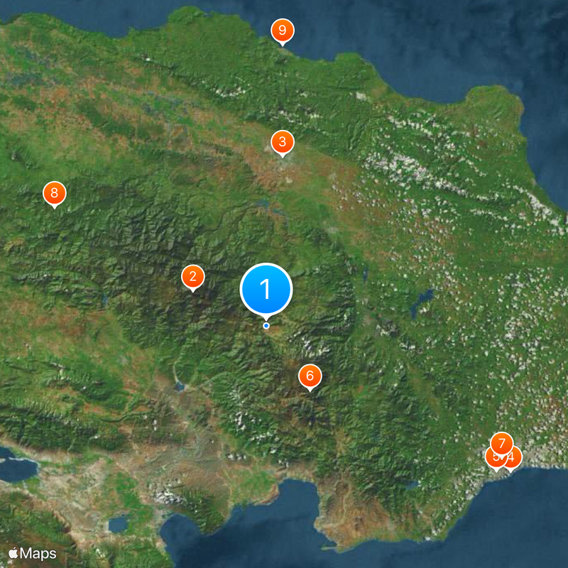 Constanza Map