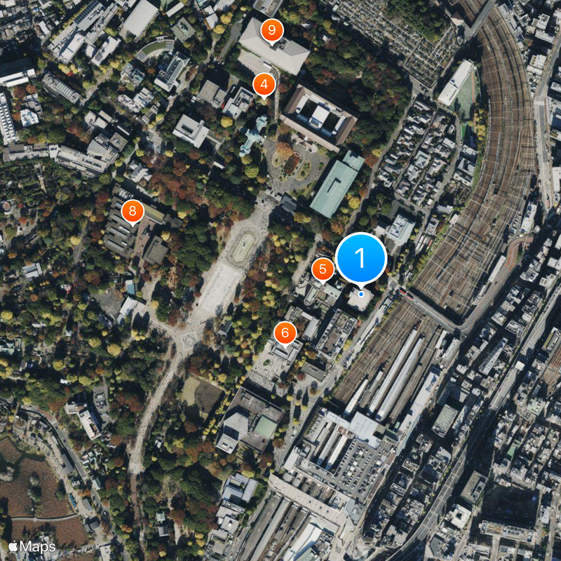 Japan Academy Map