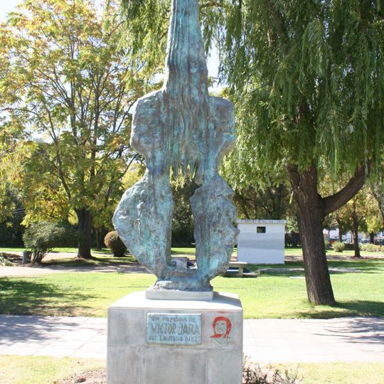 Escultura a Víctor Jara, Universidad de Santiago de Chile