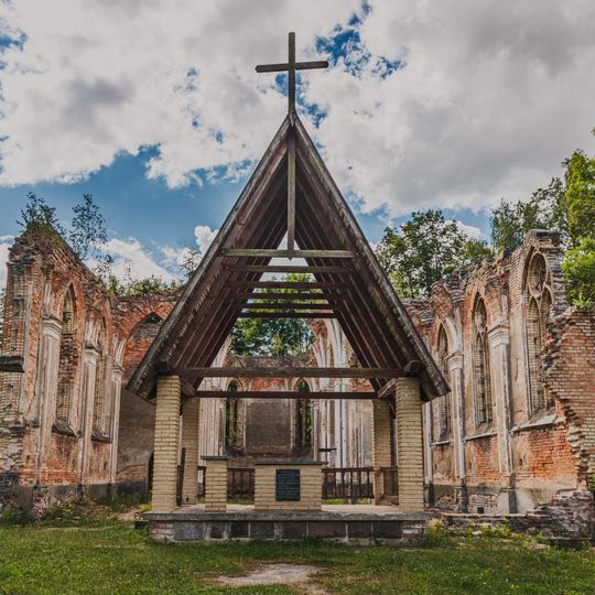Ruiny kościoła św. Antoniego w Jałówce