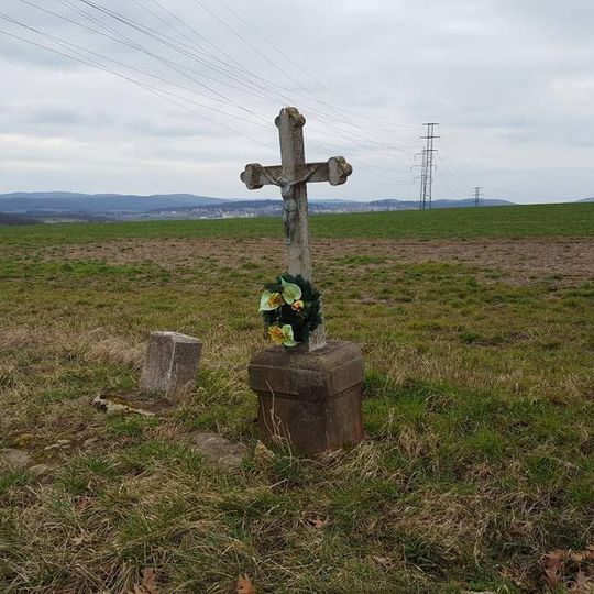 Kříž u silnice Chlustina - Praskolesy I