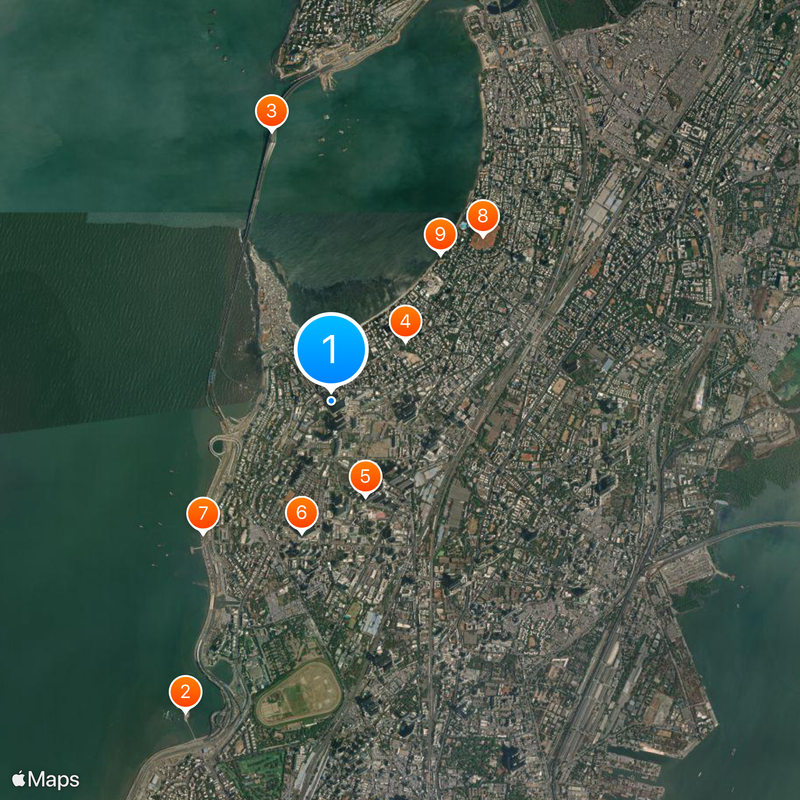 Three Sixty West Complex Map