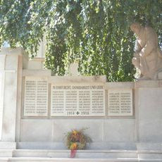 World War I memorial in Bečov nad Teplou