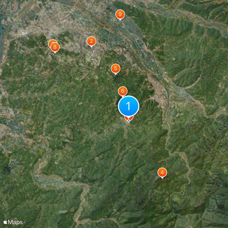 Jingguangfu House Mapa