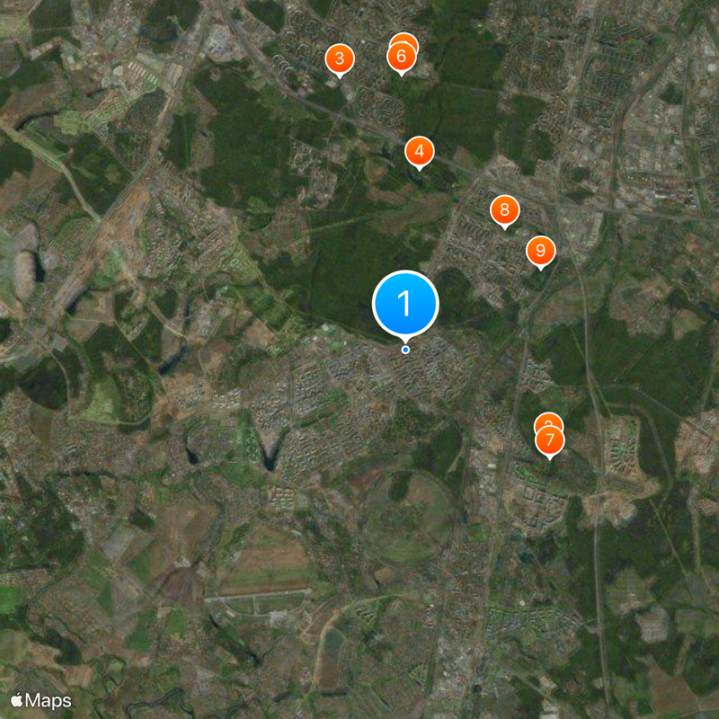 Butovo Map